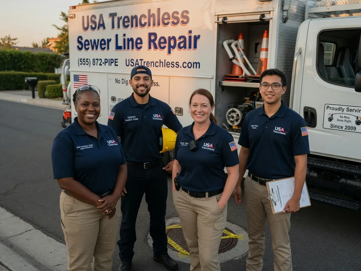 Sewer Line Repair company in Geff, IL